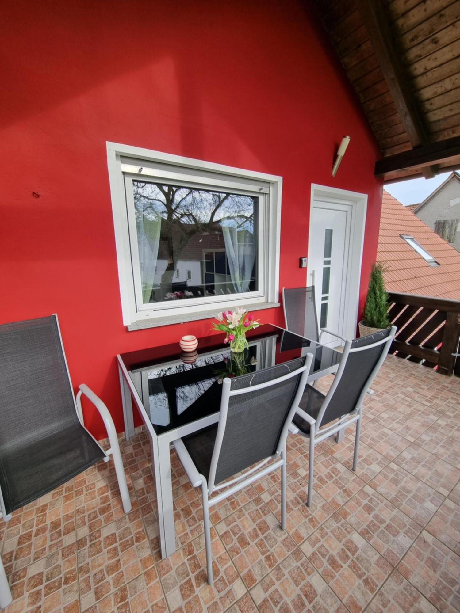 Ferienwohnung „Schau Ins Frankenland“ Burgpreppach Екстер'єр фото
