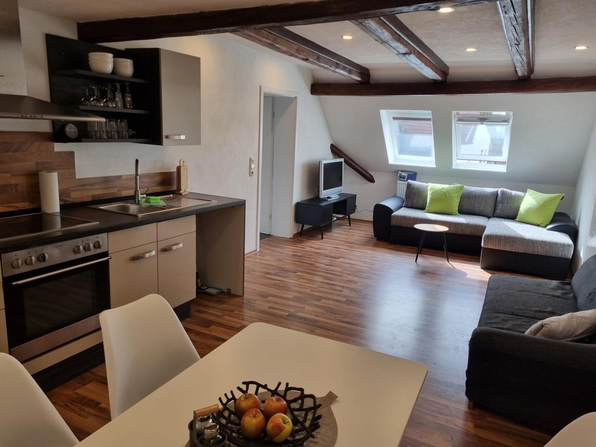 Ferienwohnung „Schau Ins Frankenland“ Burgpreppach Екстер'єр фото