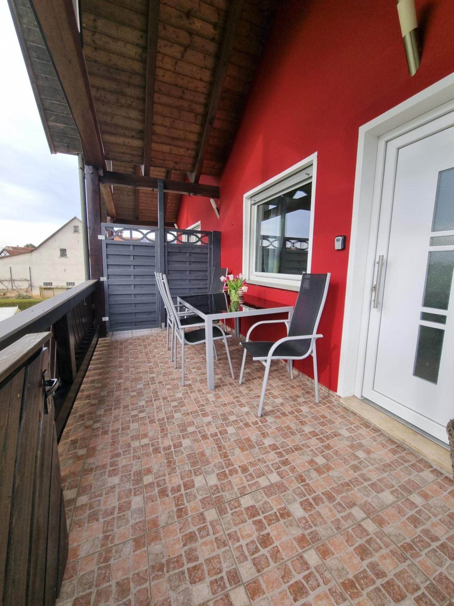Ferienwohnung „Schau Ins Frankenland“ Burgpreppach Екстер'єр фото