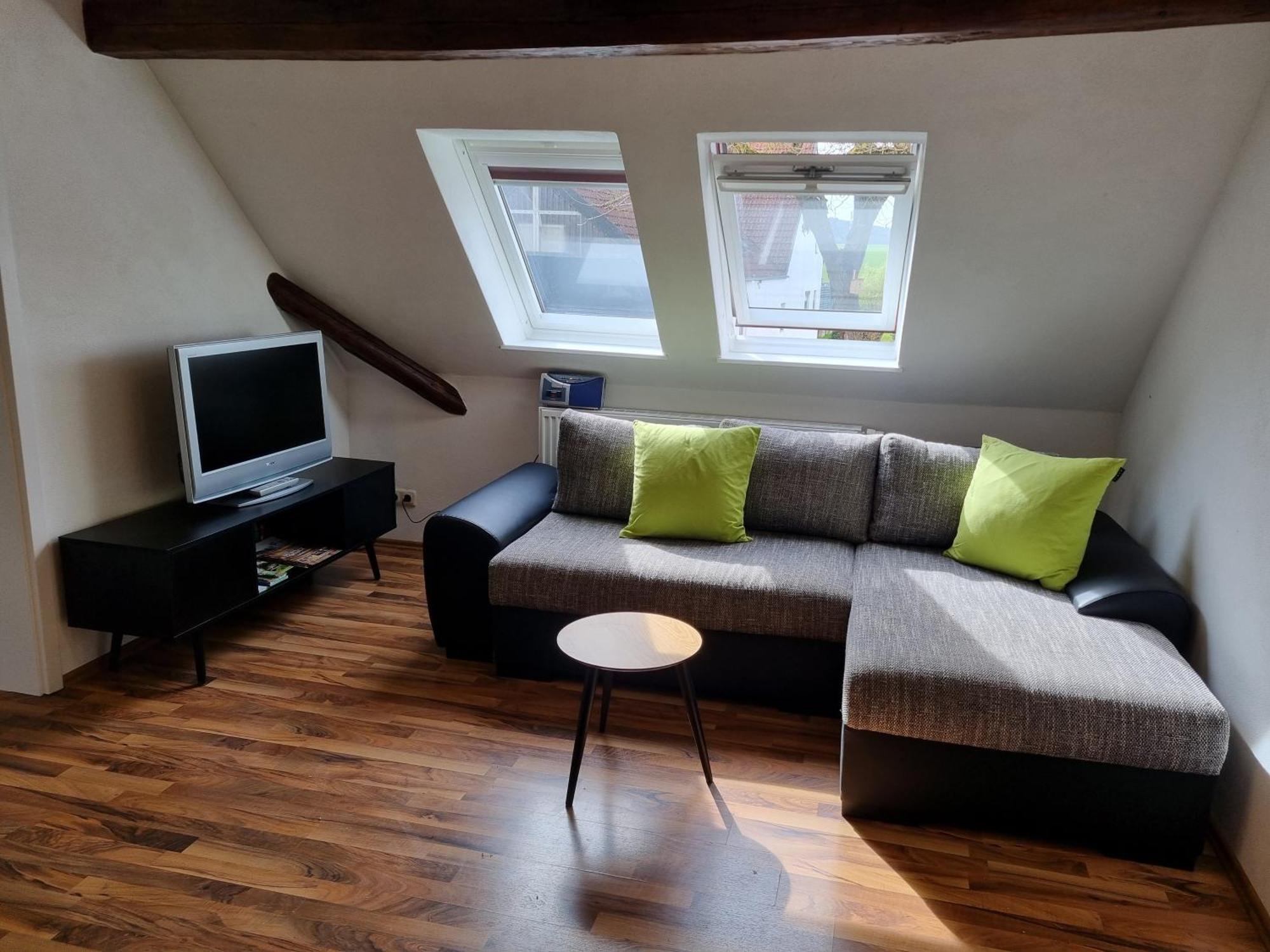Ferienwohnung „Schau Ins Frankenland“ Burgpreppach Екстер'єр фото