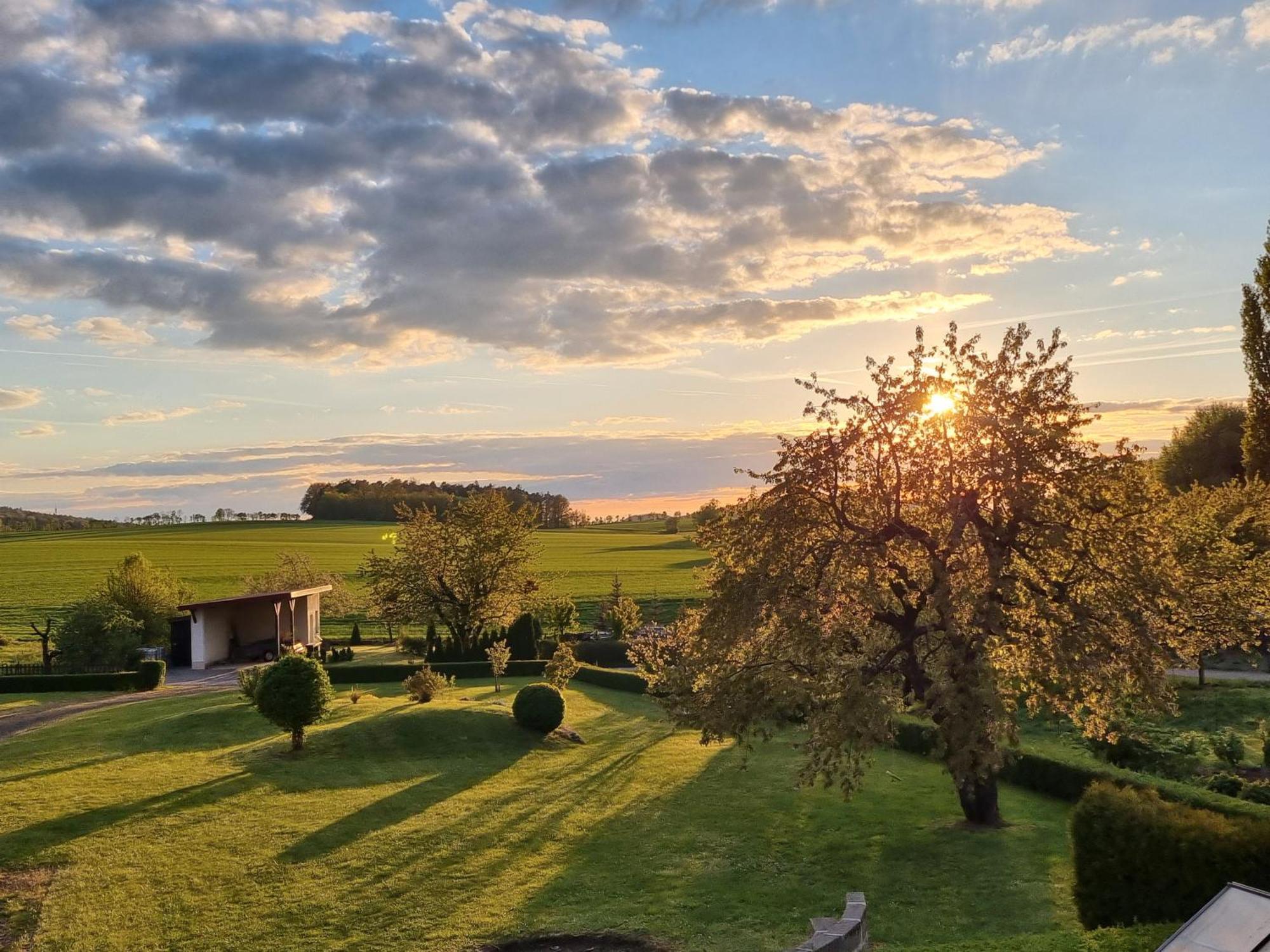 Ferienwohnung „Schau Ins Frankenland“ Burgpreppach Екстер'єр фото